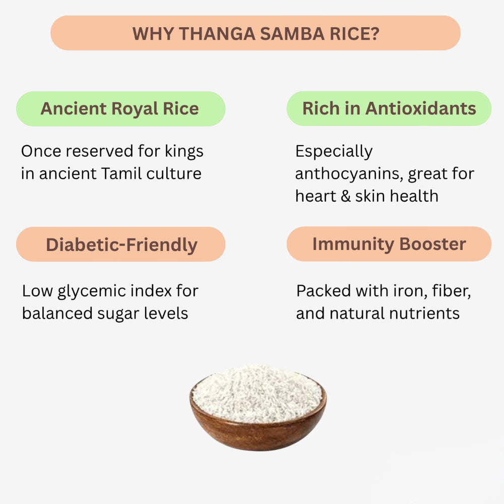 Thanga Samba Rice / Pure Thanga Samba Rice Orgo Grand