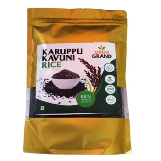 Karuppu Kavuni Rice | Black Rice | Pure Kavuni Arisi Orgo Grand
