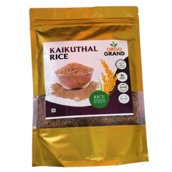 Hand Pounded Brown Rice / Pure Kaikuthal Arisi Orgo Grand