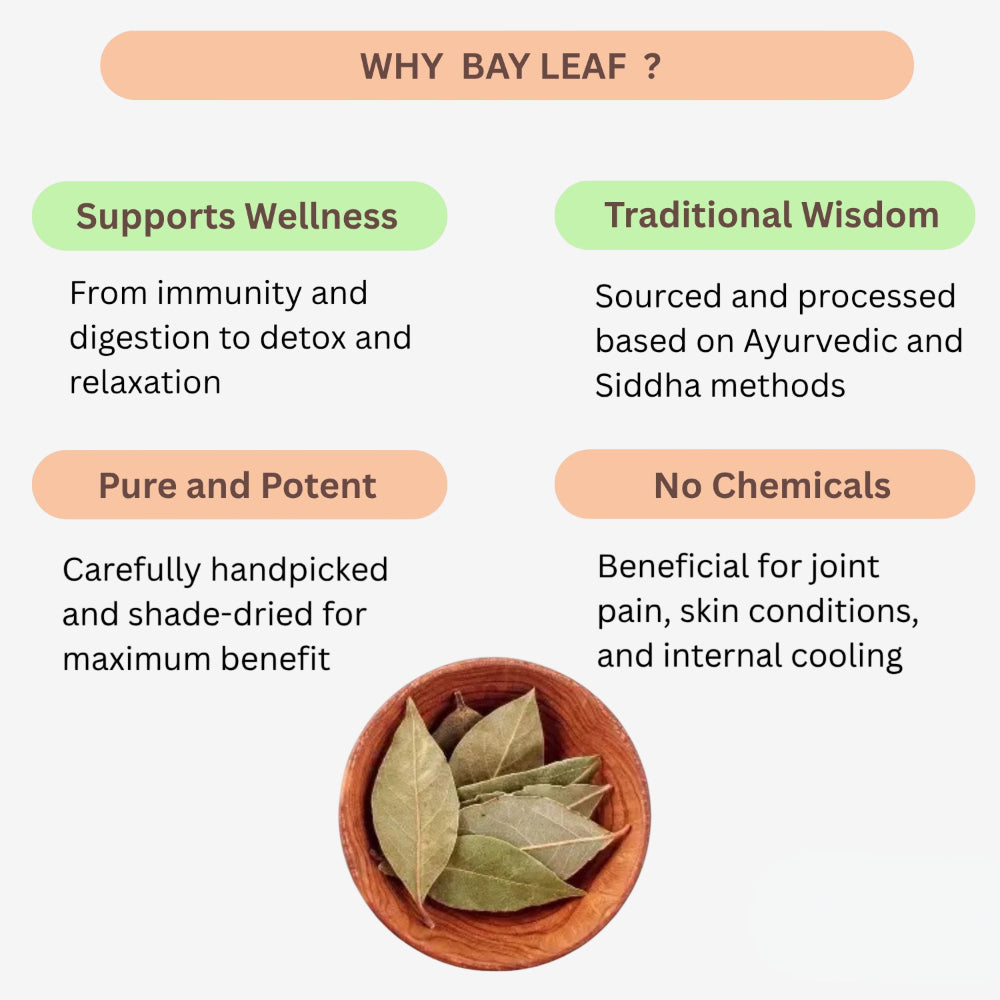 Oxygen Herbals Pure Bay Leaf - 150 g