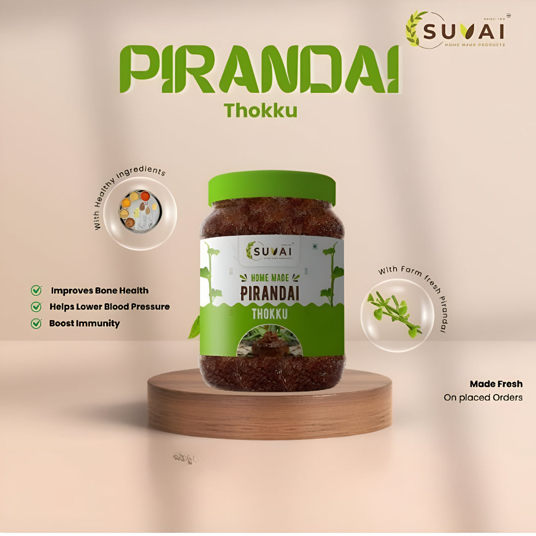 Suvai Homemade Pirandai Thookku / Pirandai / Thookku - 250g