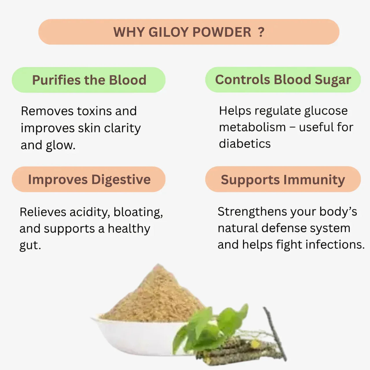 Nisarg Organic Farm Giloy Powder - Orgoshops