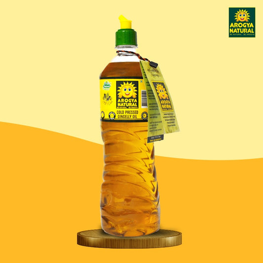 Arogya Natural Cold Pressed Gingelly Oil - 2L