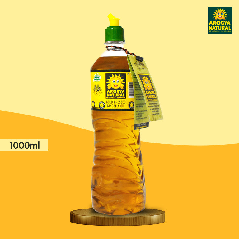 Arogya Natural Cold Pressed Gingelly Oil - 1 litre