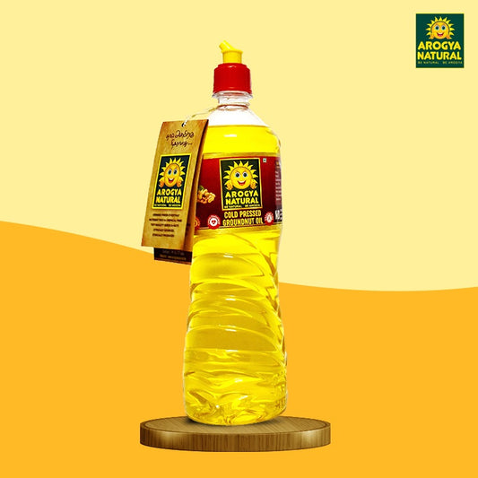 Arogya Natural Cold Pressed GroundNut Oil - 2L