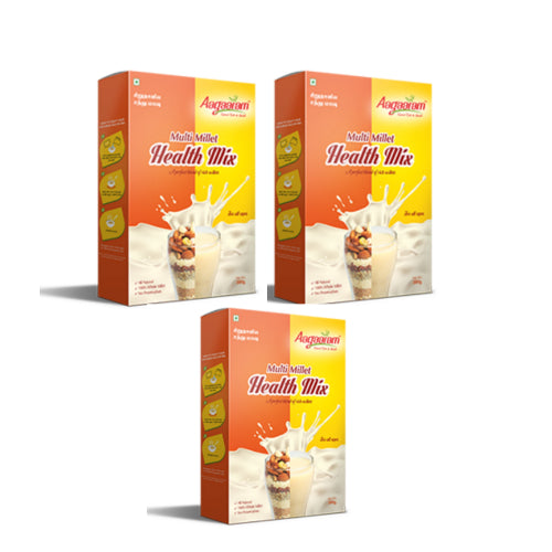 Aagaaram Multi Millet Health Mix - ( Pack of 3 )