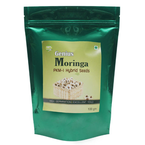 Genius Herbs Moringa hybrid Seeds - 100gm