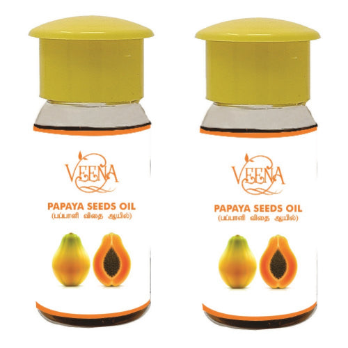 Veena Products Papaya seeds oil - 15 ml ( Pack of 2 )