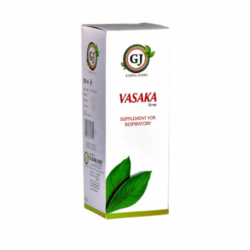 GJ Vasaka Syrup - 200ML(Pack of 2)