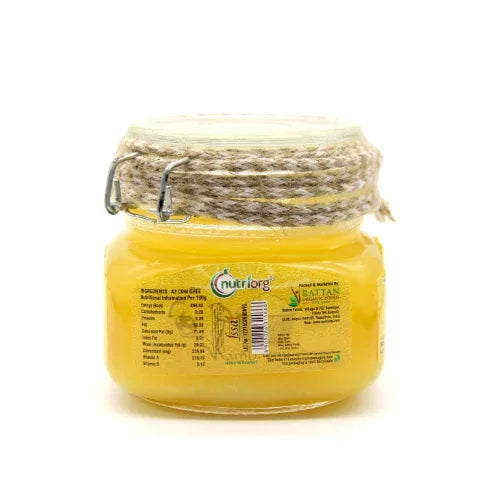 Nutriorg A2 Rich Cow Ghee - 500 ml - Orgoshops