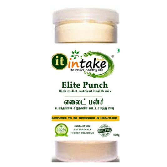 Intake 100% Pure Organic Health Mix / Nutritient Porridge Mix / Sathu Maavu - 500 g