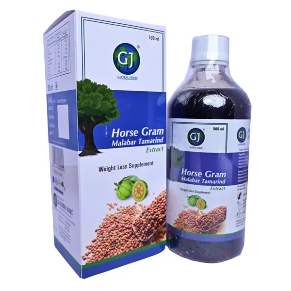 GJ Global Herbs Horse Gram Malabar Tamarind Juice - 500 ml - Orgoshops