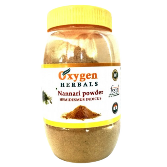 Oxygen Herbals Nannari Root Powder / Hemidesmus Indicul - 250 g