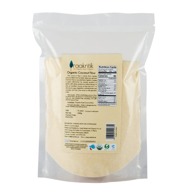 Praakritik Organic Coconut Flour-500g