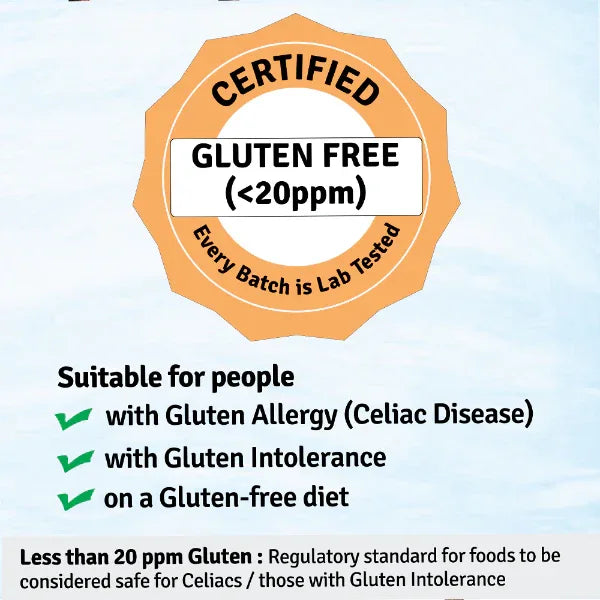 Jus Amazin Gluten Free Atta (1kg) | Multigrain (Millets, Quinoa, Amaranth) - Orgoshops