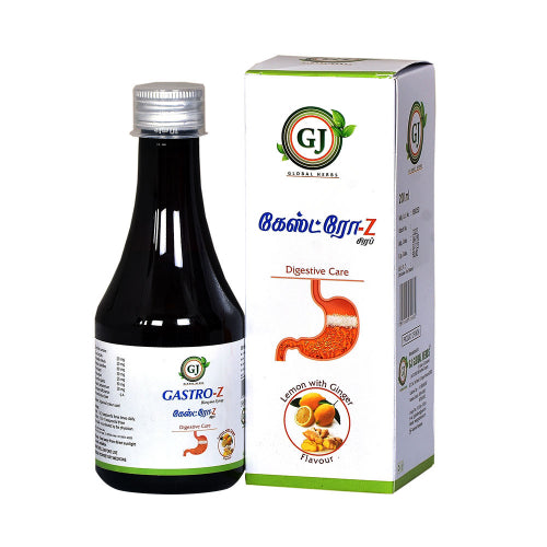 GJ Gastro - Z Syrup 200ml, ( Pack of 2 )