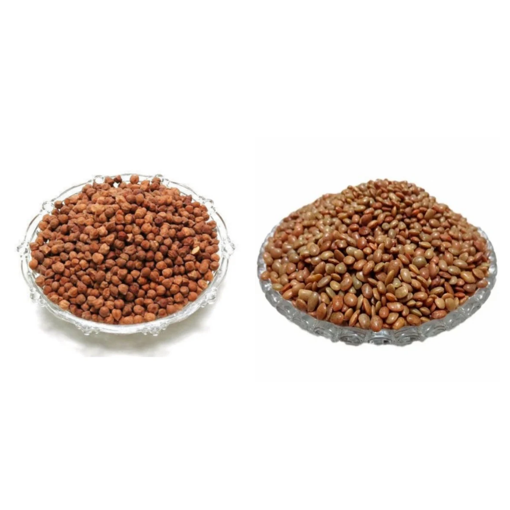 Sangat Chick Peas Brown With Horse Gram Each - 1 kg (Pack of 2)