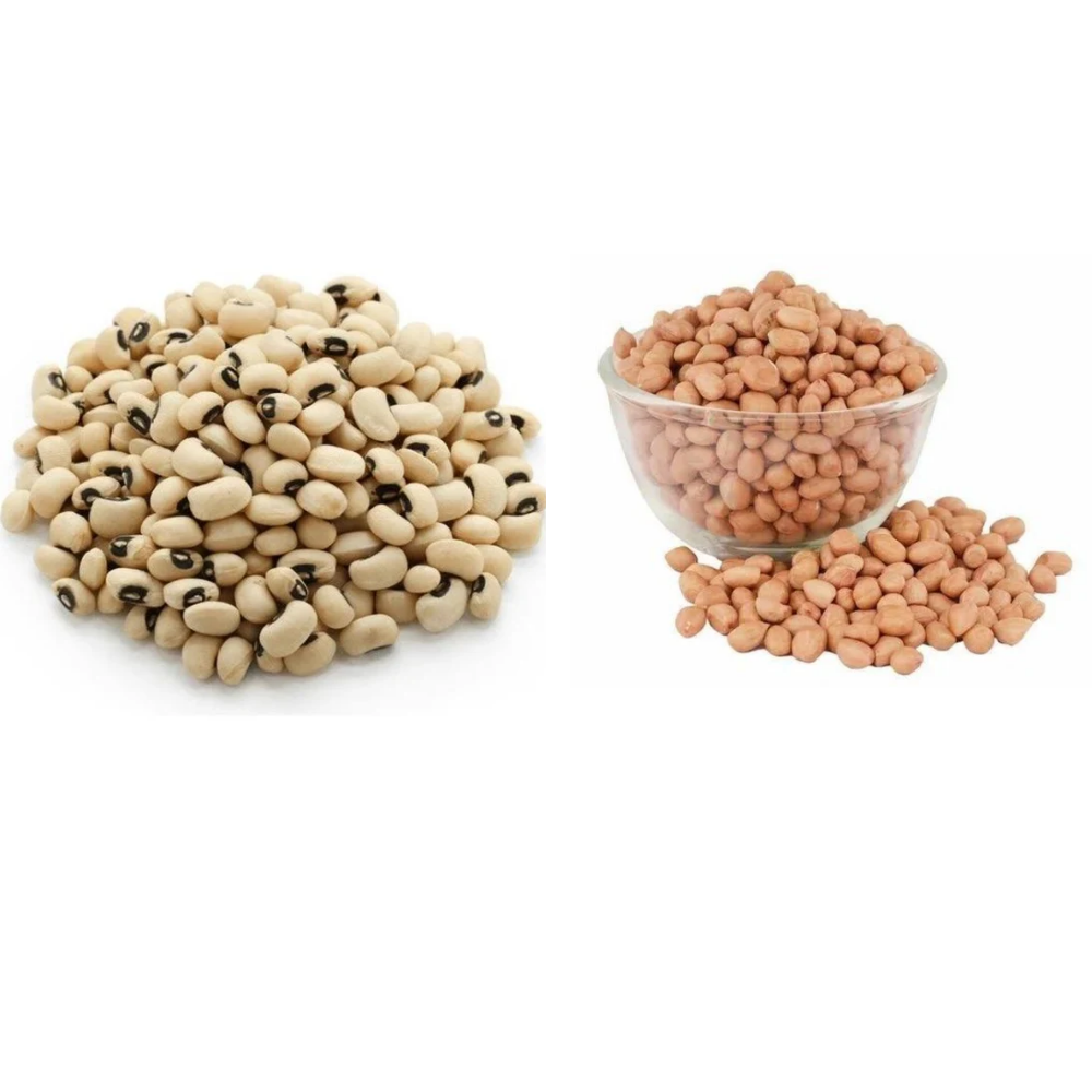 Sangat Cow Peas With Peanuts Each - 1 kg  (Pack of 2)
