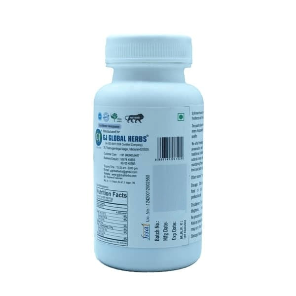 Gj Global Arjuna Capsules | Terminalla Arjuna Capsules - 50 Capsules