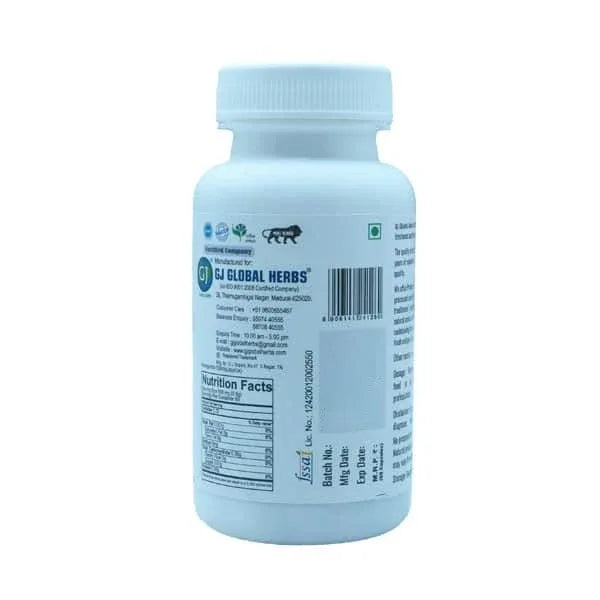Gj Global Neem Capsules - 50 Capsules (500 mg) - Orgoshops