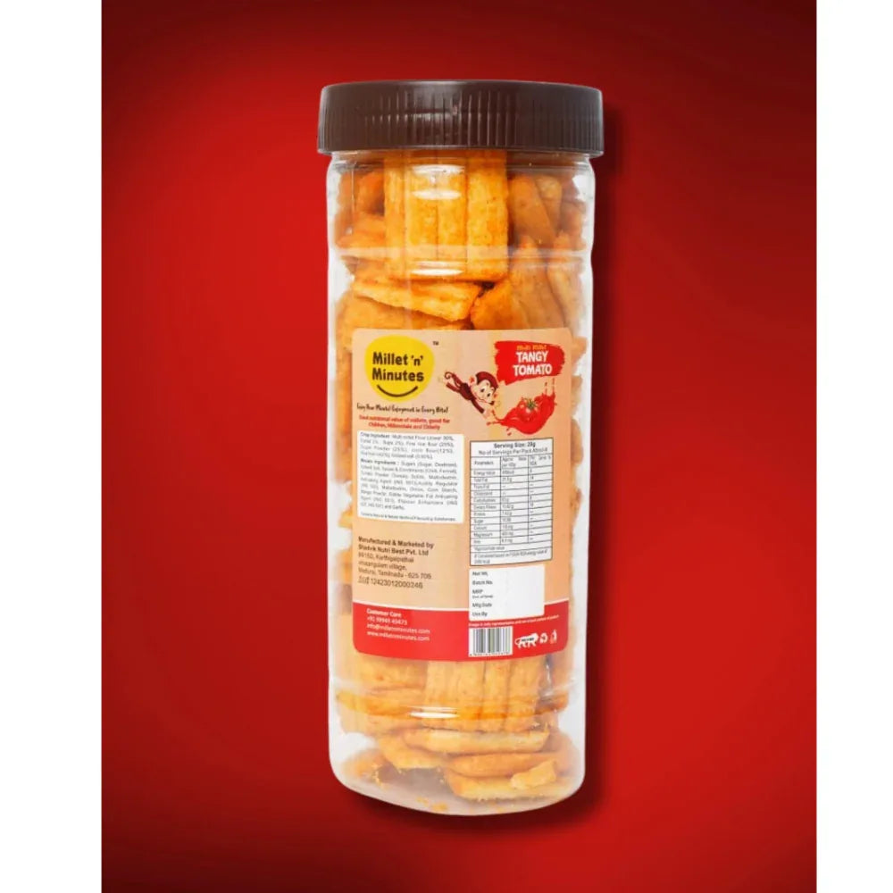 Millet 'n' Minutes Multi Millet Tangy Tomato - 80 g (Pack of 2) - Orgoshops