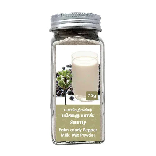 Veena : Products Palm Candy Pepper Milk Mix Powder - 75 g - Orgoshops