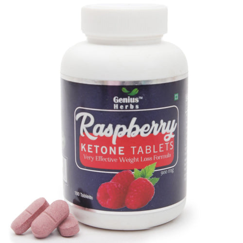 Genius Herbs Raspberry - 100 Tablets (900mg)