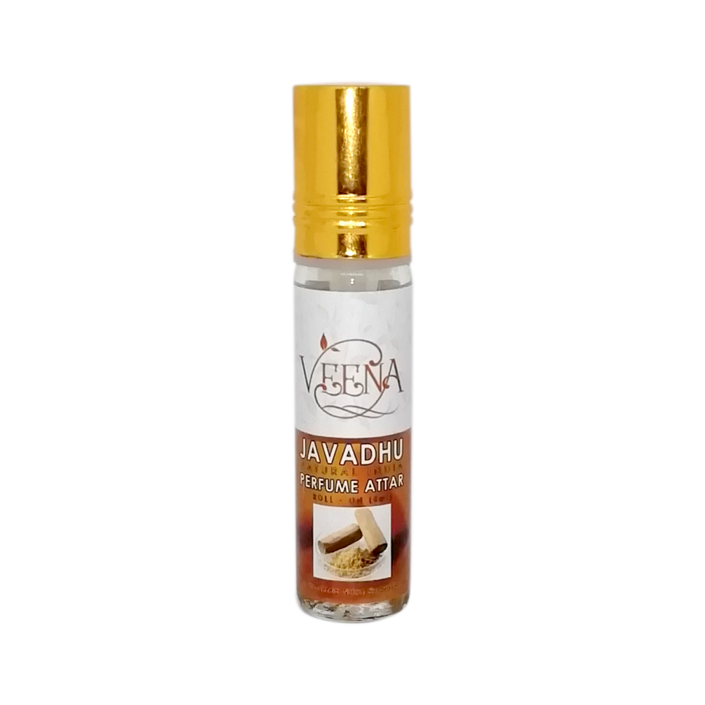 Veena Product Javatdhu Perfume Attar Roll On - 10ml ( Pack of 2 )