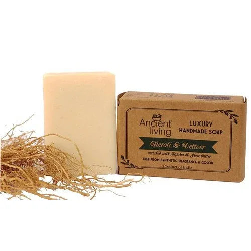 Macaw Herbal Sandal with Vetiver Soap - 100g (Pack of 2) - Orgoshops