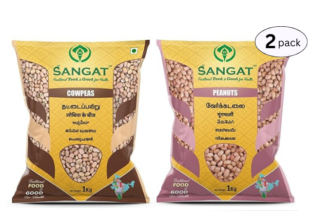 SANGAT : Cow Peas With Peanuts Each - 1 kg (Pack)