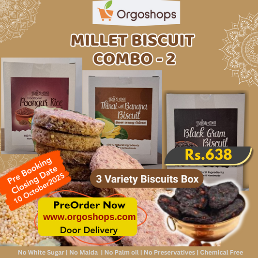 Millet Biscuit Festive Combo Pack 2