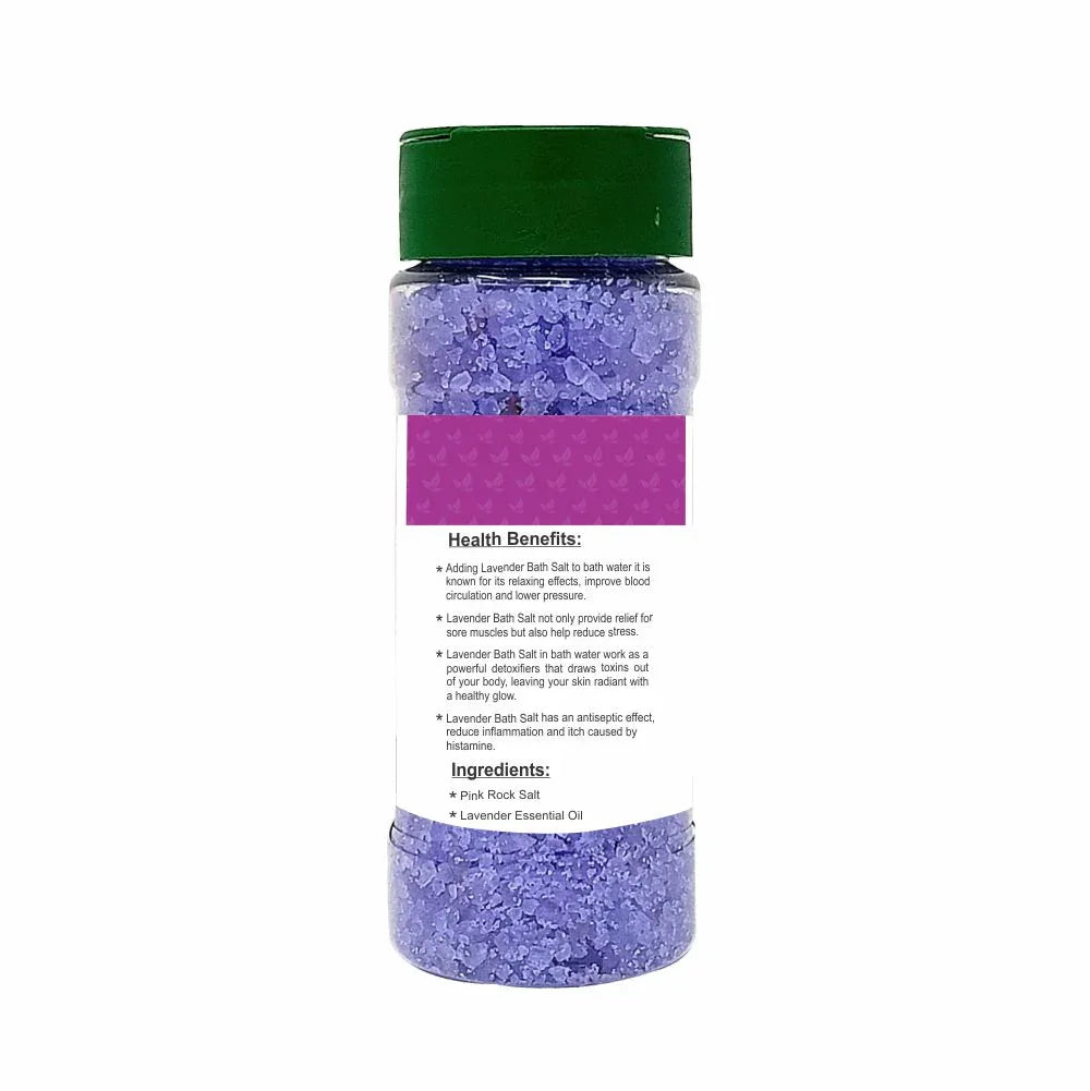 Veena Lavender Epsom Bath Salt - 200g - Orgoshops