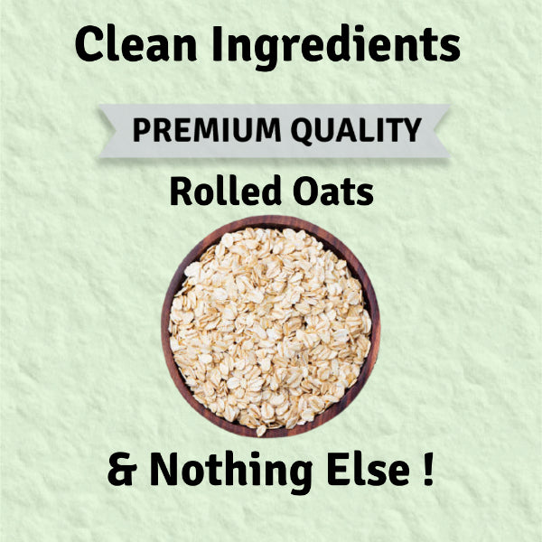 Jus Amazin Rolled Oats (500g) | Single Ingredient - 100% Natural Rolled Oats