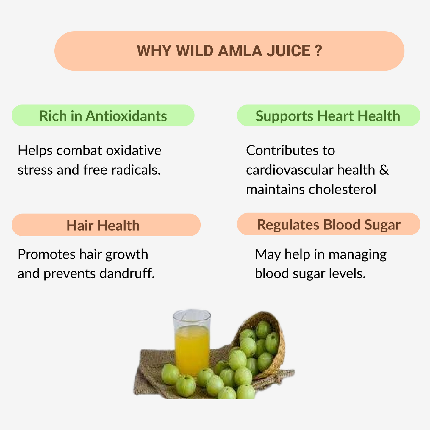 33 Herbals Wild Amla Juice( Nelli Charu) - 500 ml