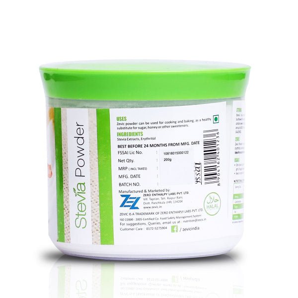 Zevic Stevia Zero Calorie Powder 200 gm