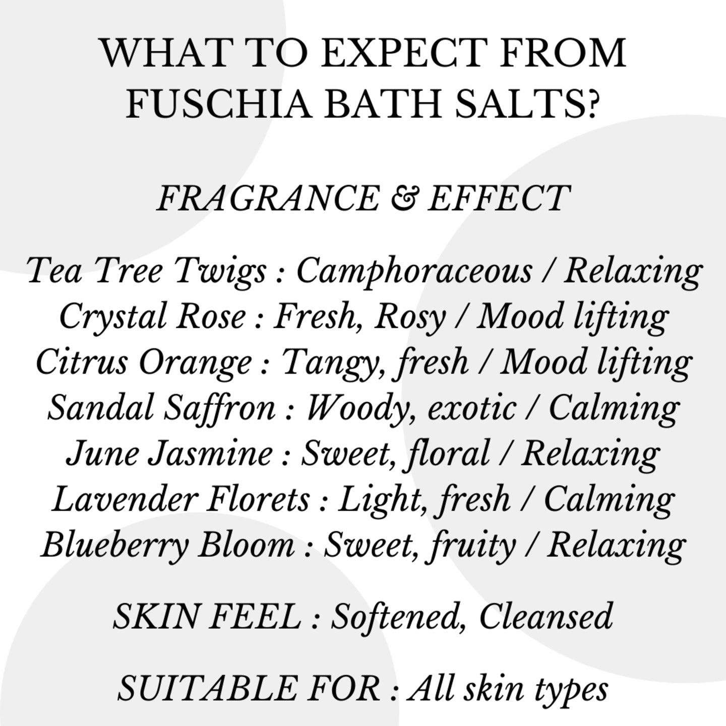 Fuschia Tea Tree Twigs Bath Salt - 100g