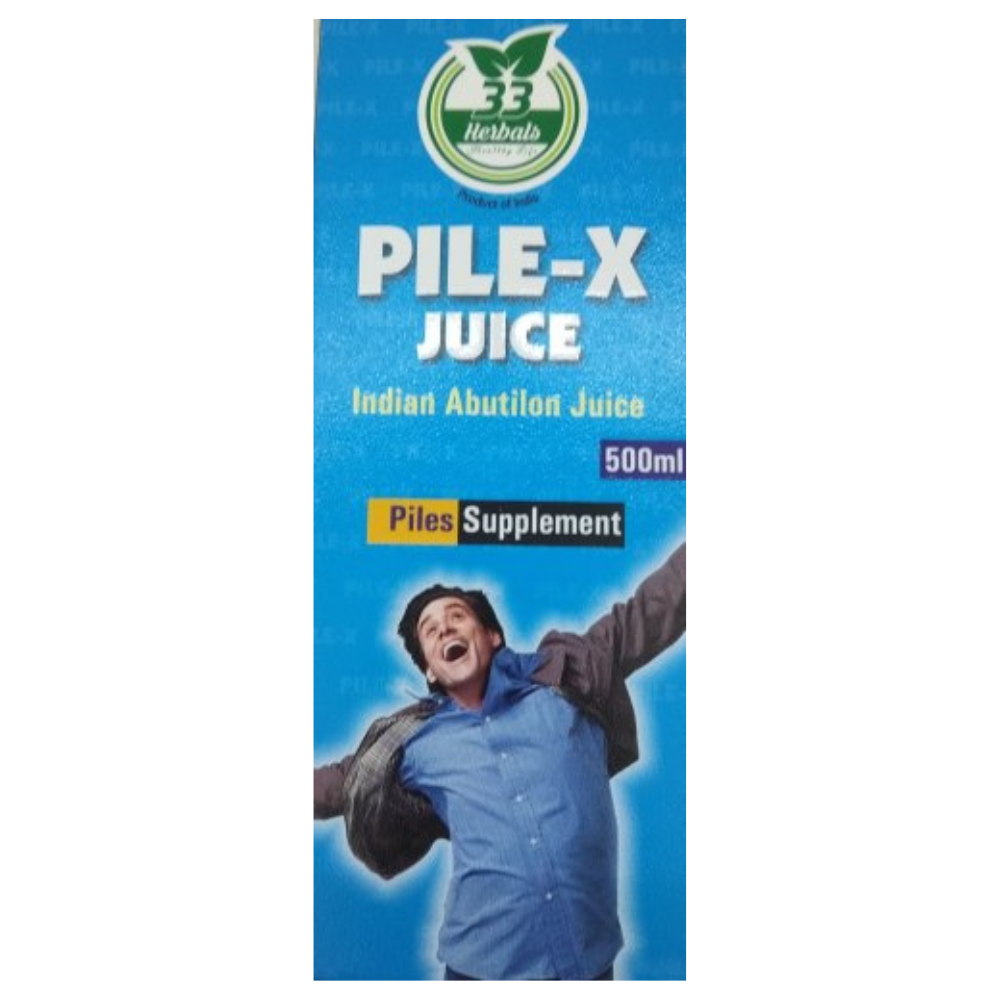 33 Herbals Pilex Juice(Thuthi illai) - 500 ml