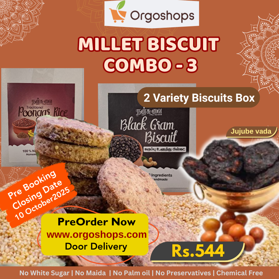 Millet Biscuit Festive Combo Pack 3