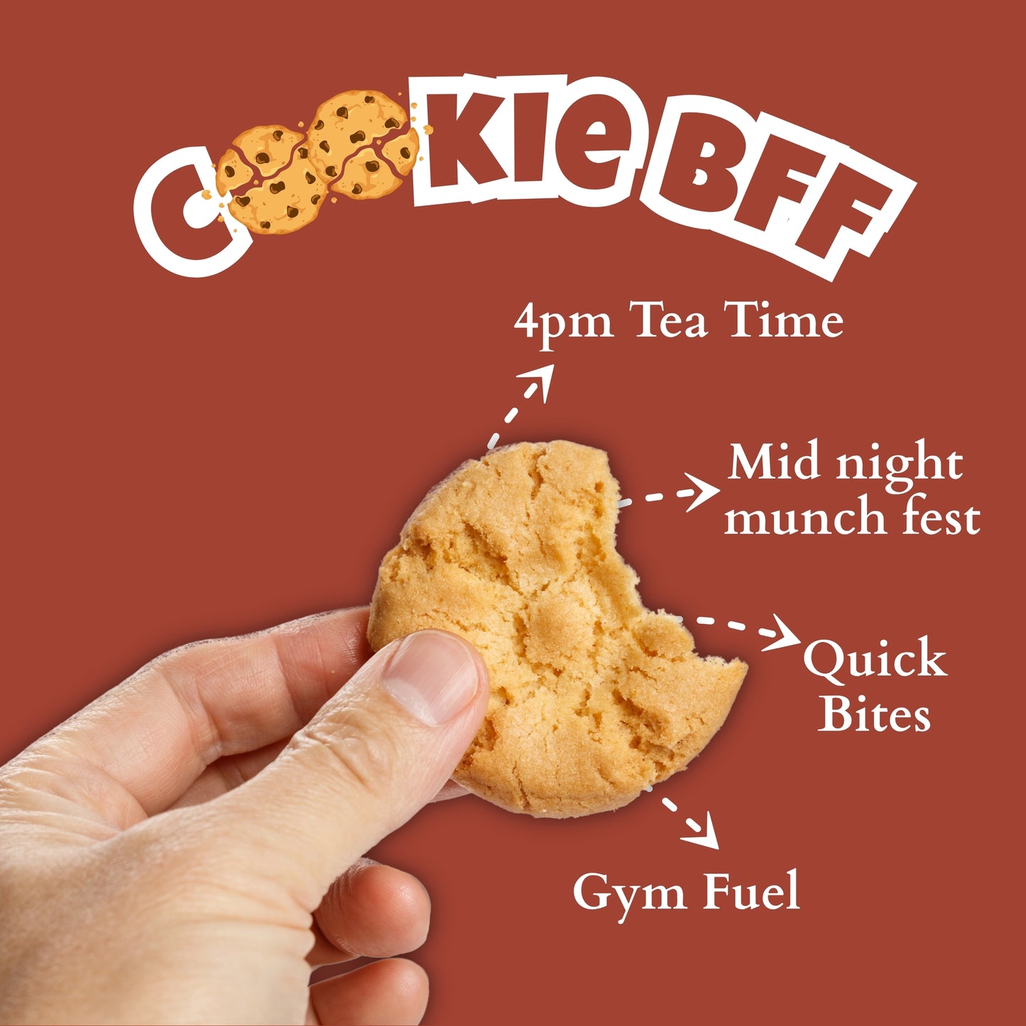 Millet 'n' Minutes Kodo Millet / Varagu Cookies - 50 g (Pack of 3)