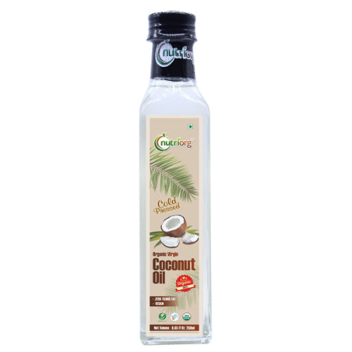 Nutriorgo Certified Organic Virgin Coconut Oil - 500 ml