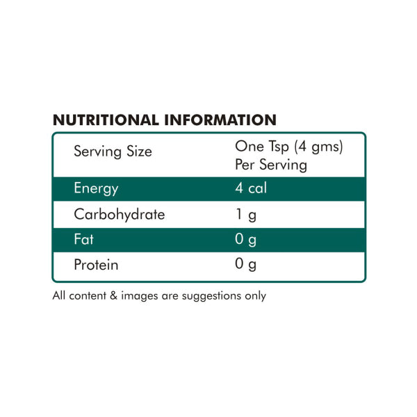 Zevic Stevia Sugar 400gm