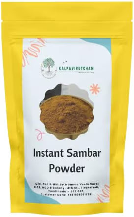 Kalpavirutcham Instant Sambar Powder | Authentic South Indian Spice Mix   - 1 kg