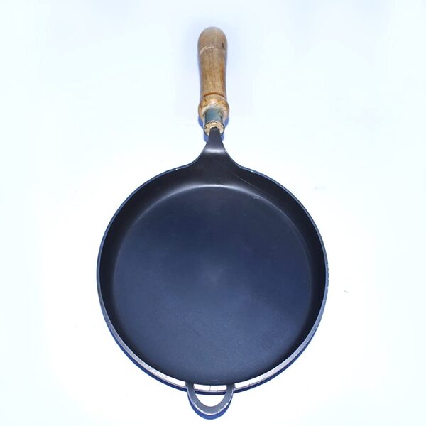 MYNAKSHA Iron Mini Pan for Fish Fry (Medium)