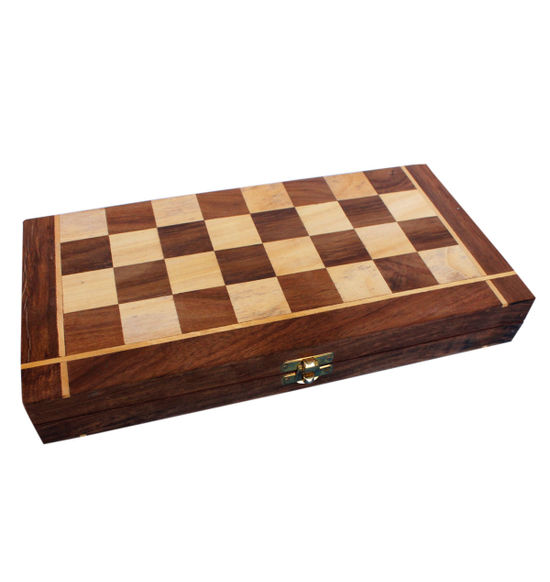 Anciant living Chess Board Game