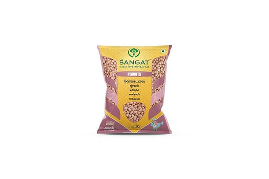 SANGAT: Peanuts - 1 kg (Pack of 1)