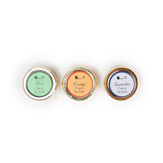 Organic B Lip Balm Pack Of 3 Different Flavours-300gm