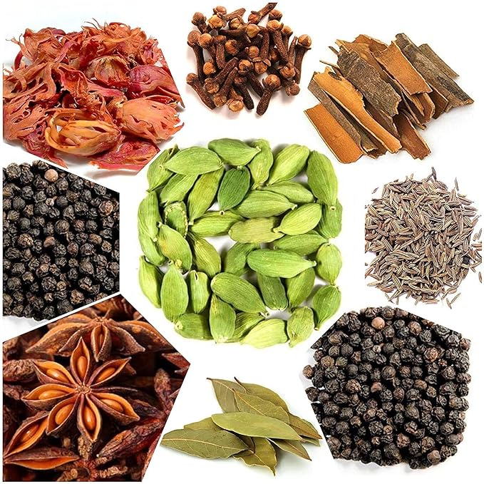 The Indian spices / Kollimalai Spices Set | No artificial colours or preservatives / 5 kg /450gm