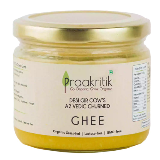 Praakritik Natural Desi Gir Cow A2 Ghee-250ml