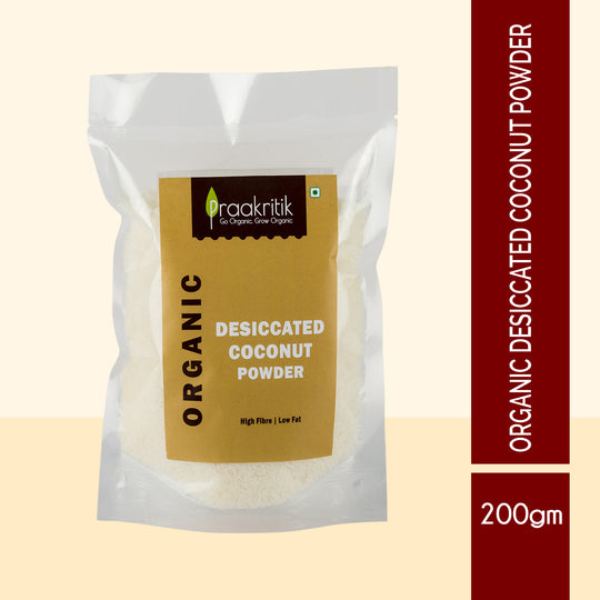 Praakritik Organic Dessicated Coconut-200g