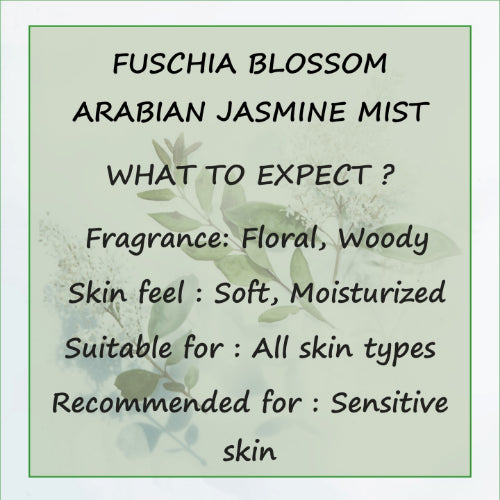 Fuschia Blossom Arabian Jasmine Face & Body Mist - 100 ml